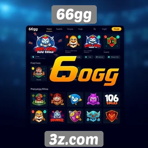 Interface do usuário do 66gg é amigável
